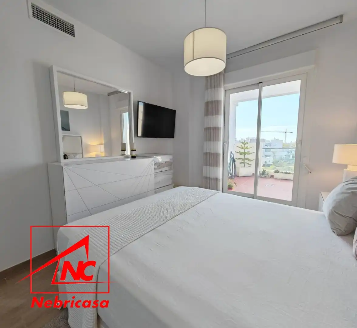 Bedroom of Attic for sale in Chipiona  with Air Conditioner, Terrace and Storage room