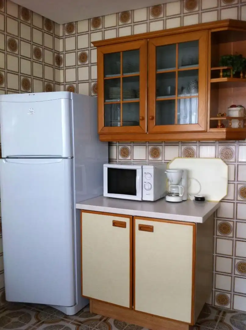 Kitchen of Attic for rent in Ferrol  with Heating, Parquet flooring and Furnished
