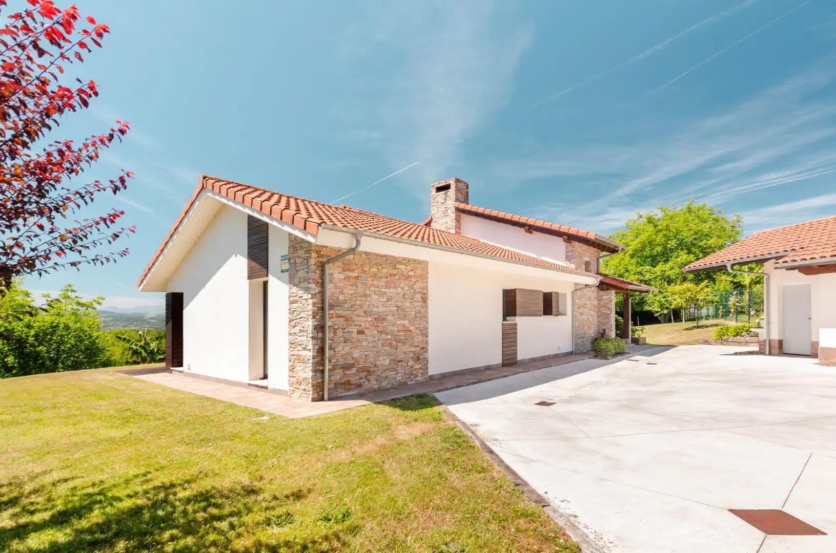 Vista exterior de Casa o chalet en venta en Siero con Aire acondicionado, Calefacción y Jardín privado