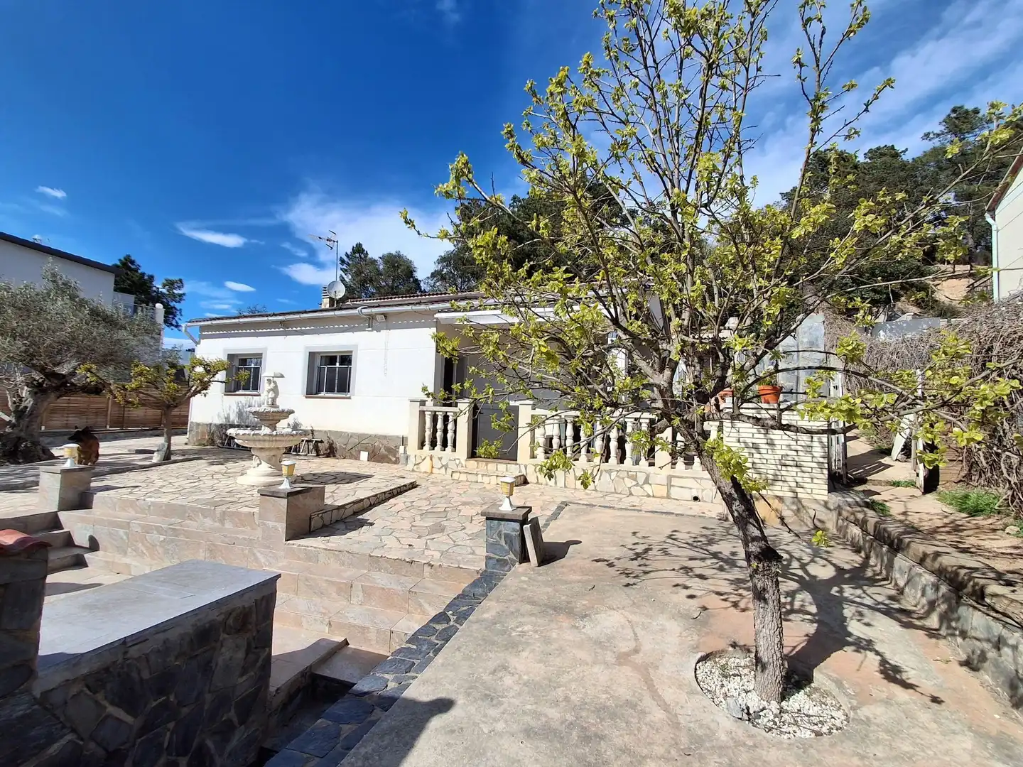 Exterior view of Houses for sale in Vidreres  with Heating, Private garden and Swimming Pool
