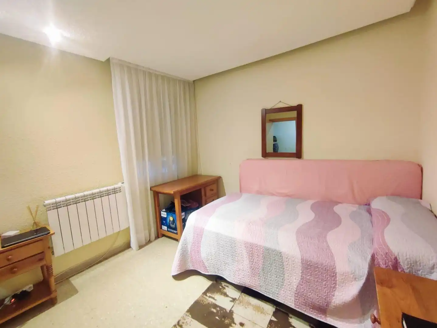 Schlafzimmer von Wohnung zum Verkauf in Castellón de la Plana / Castelló de la Plana mit Heizung, Möbliert und Balkon