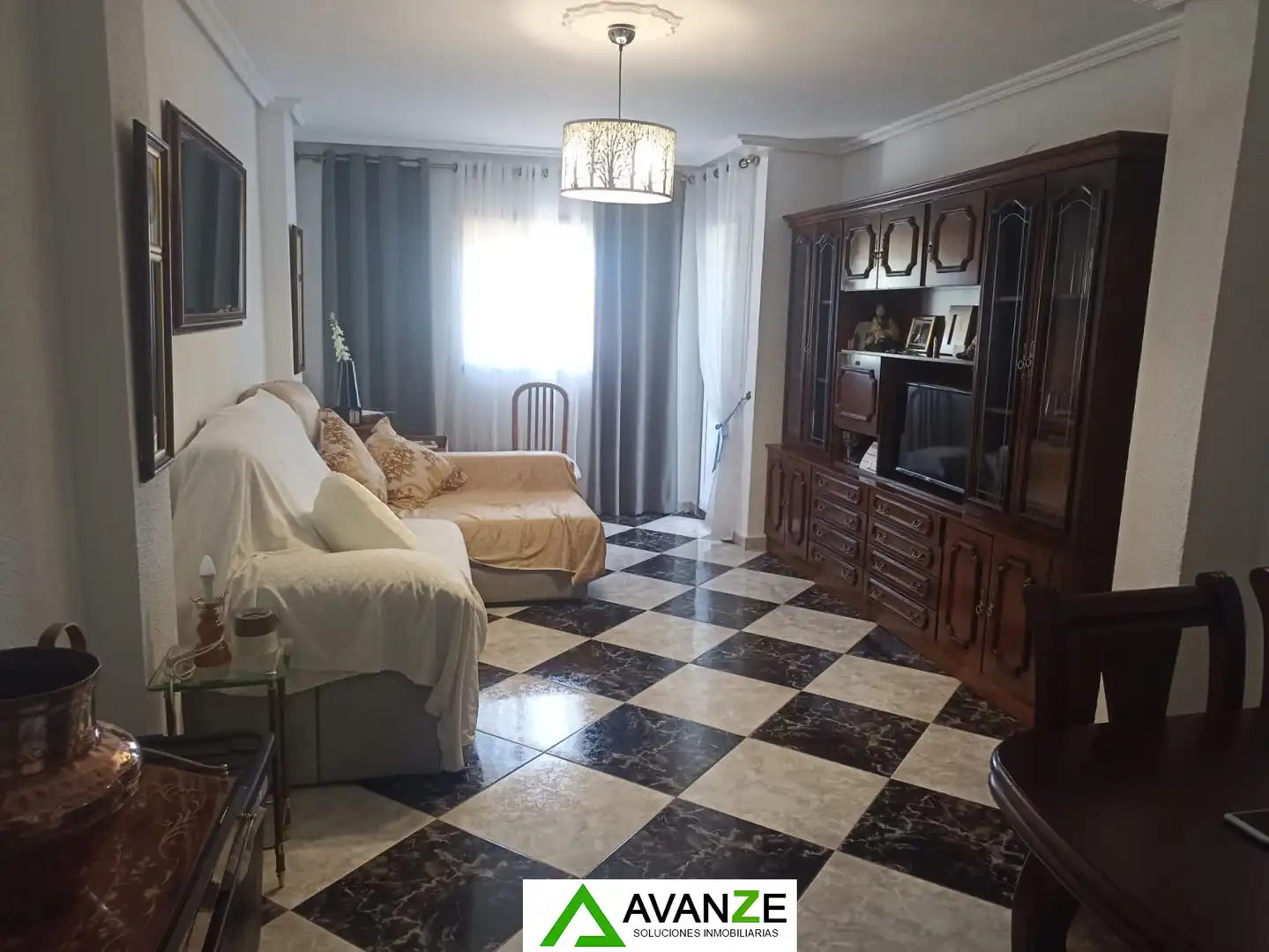 Sala de estar de Piso en venta en Mérida con Terraza