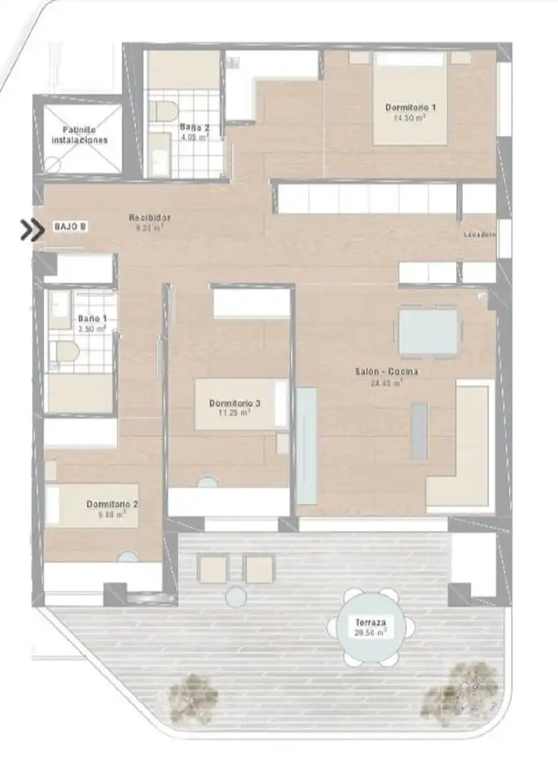 Pis en venda en  Murcia Capital amb Aire condicionat, Calefacció i Terrassa