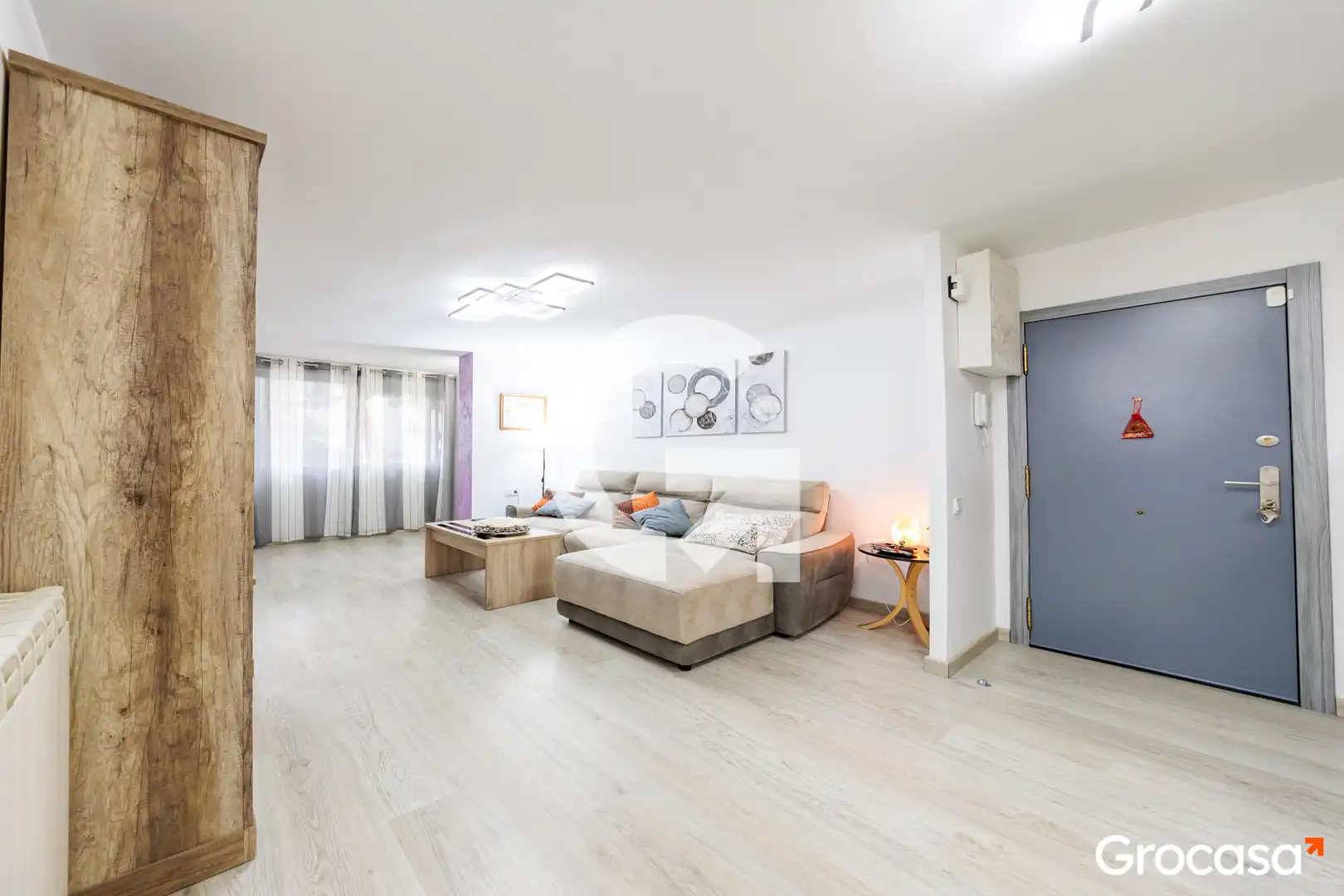 Sala de estar de Piso en venta en Terrassa con Calefacción