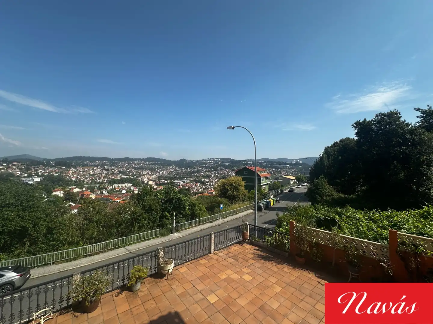 Terrassa de Casa o xalet en venda en Vigo  amb Aire condicionat, Calefacció i Parquet