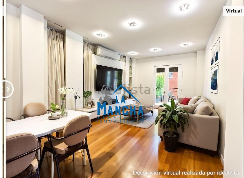 Living room of Flat for sale in  Albacete Capital  with Air Conditioner, Heating and Terrace