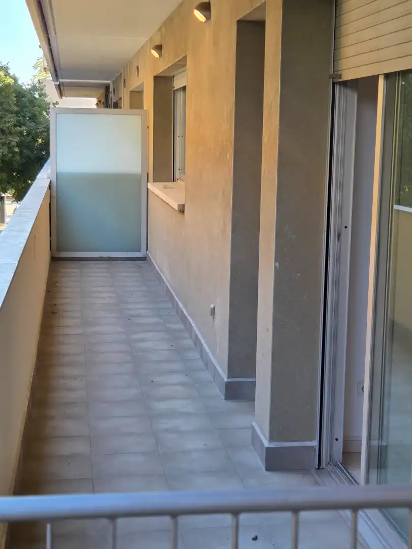 Terraza de Piso de alquiler en Barcelona con Calefacción, Horno y Lavadora