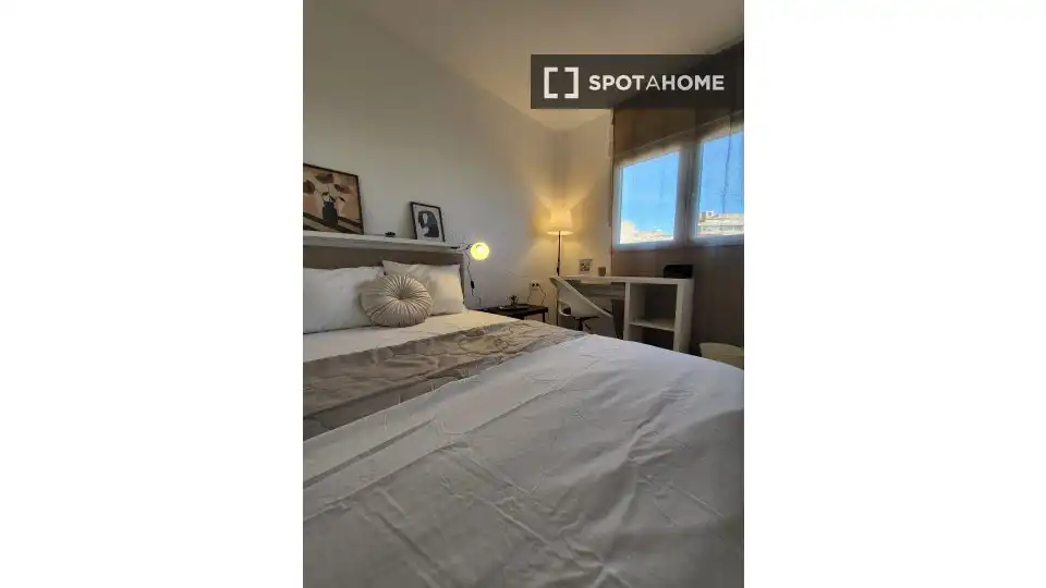 Bedroom of Flat for share in Alicante / Alacant  with Air Conditioner, Heating and Furnished
