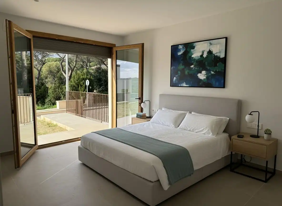 Bedroom of Houses for sale in La Roca del Vallès  with Heating and Private garden