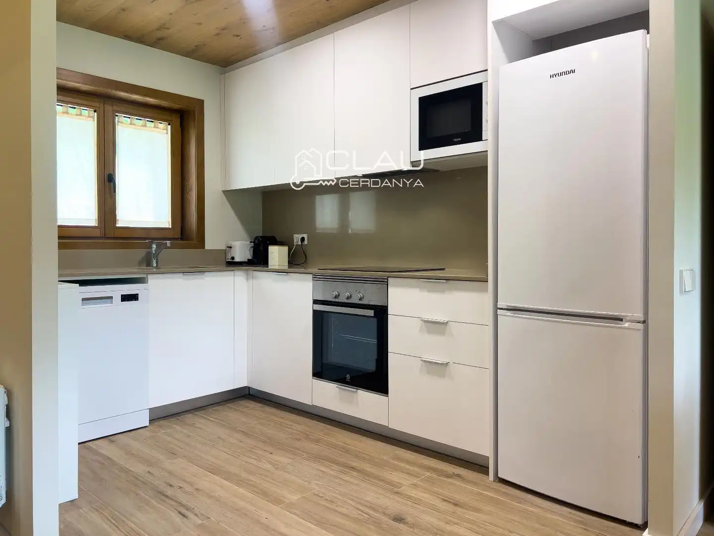 Cocina de Casa adosada de alquiler en Angoustrine  -  Villeneuve - des - Escaldes con Calefacción, Jardín privado y Parquet