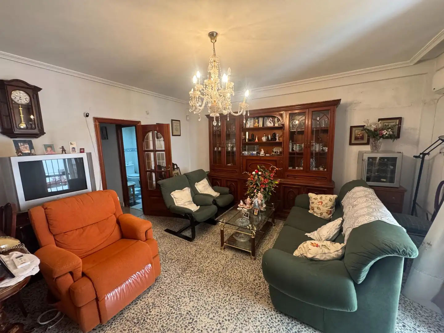 Living room of Flat for sale in Córdoba  with Air Conditioner and Balcony