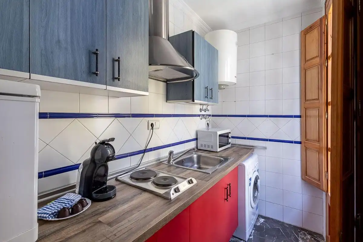 Kitchen of Flat for sale in Granada  with Balcony