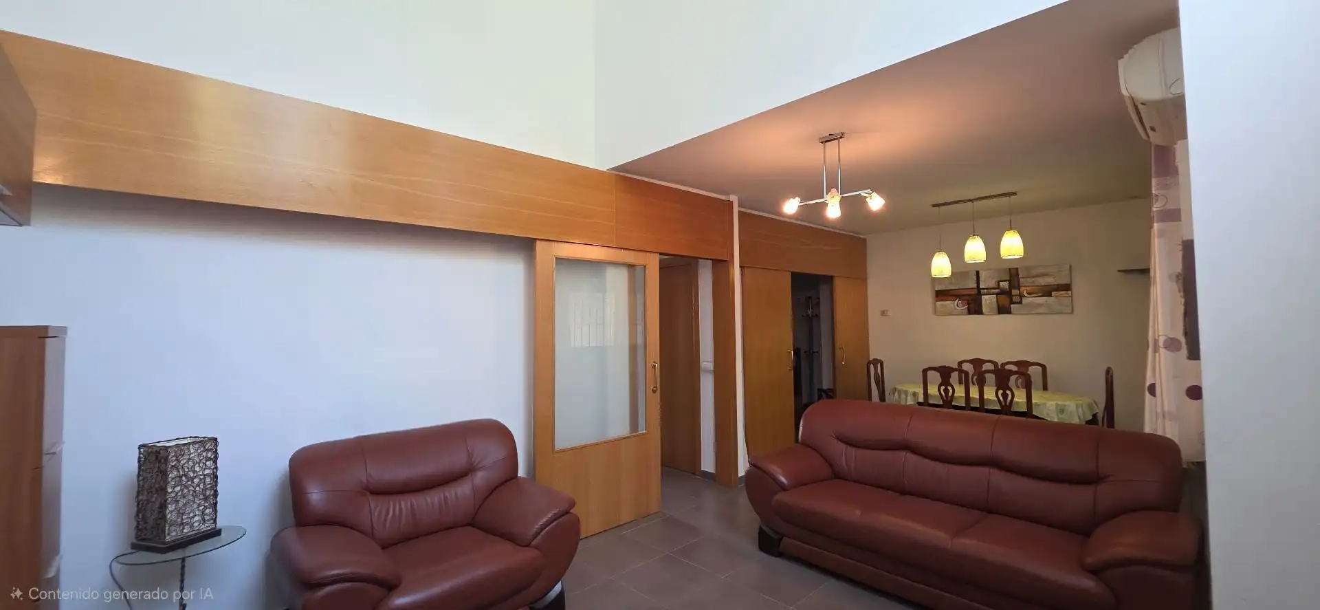 Wohnzimmer von Haus oder Chalet zum Verkauf in Ugena mit Klimaanlage, Heizung und Privatgarten