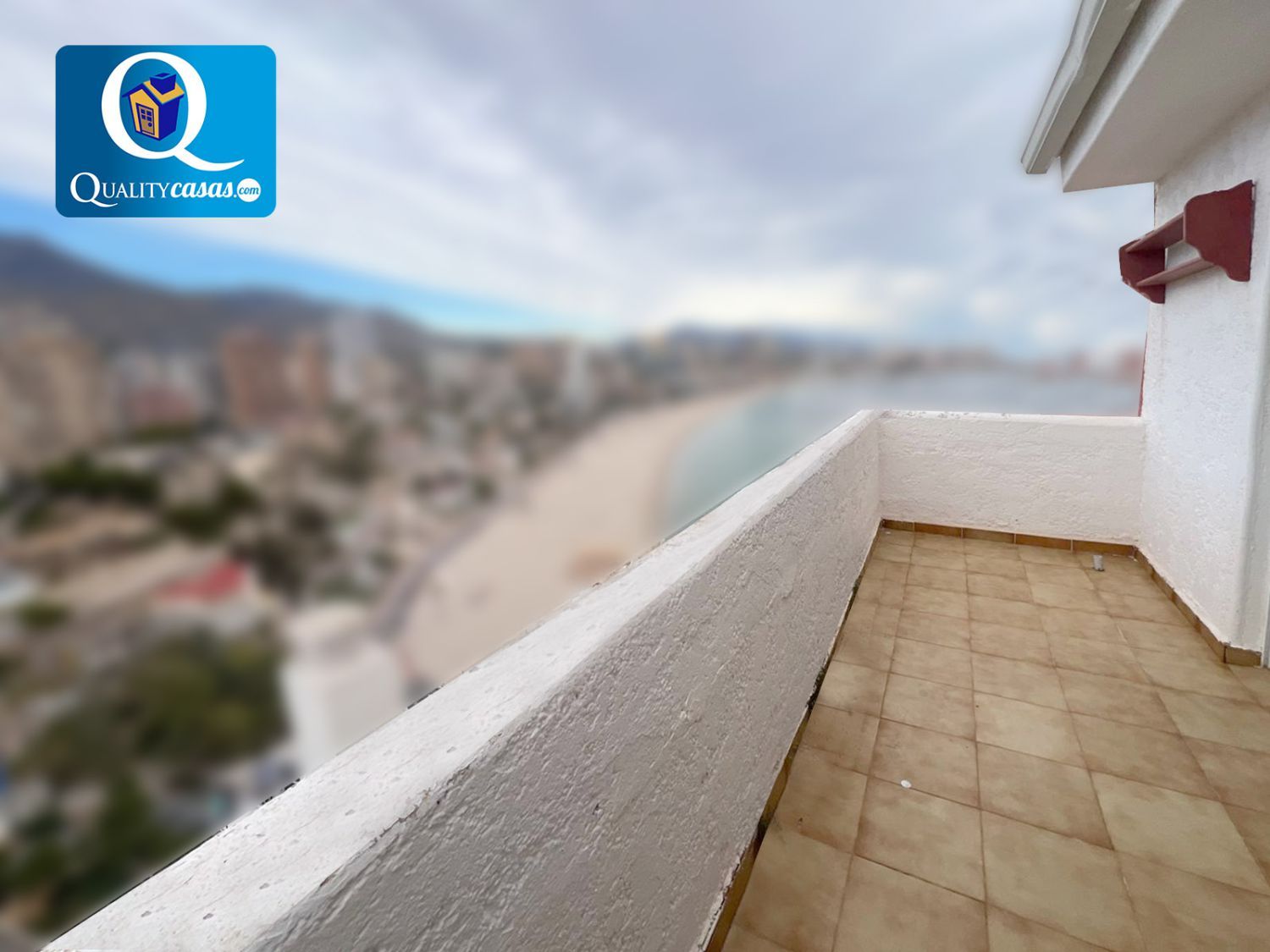 Balcony of Flat for sale in Benidorm  with Terrace and Community pool
