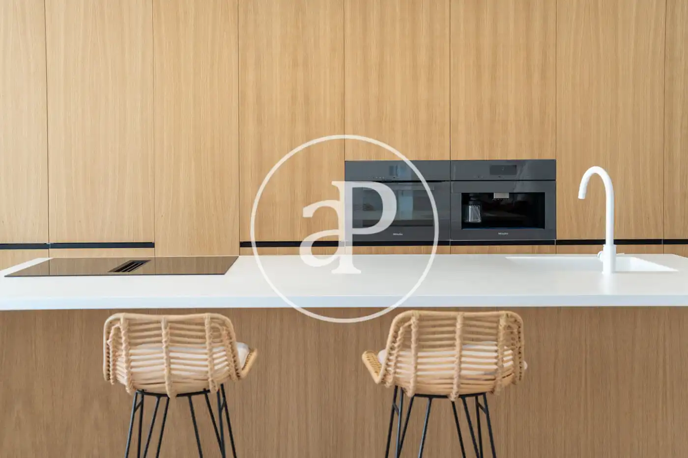 Cocina de Piso de alquiler en Ses Salines con Aire acondicionado, Calefacción y Terraza