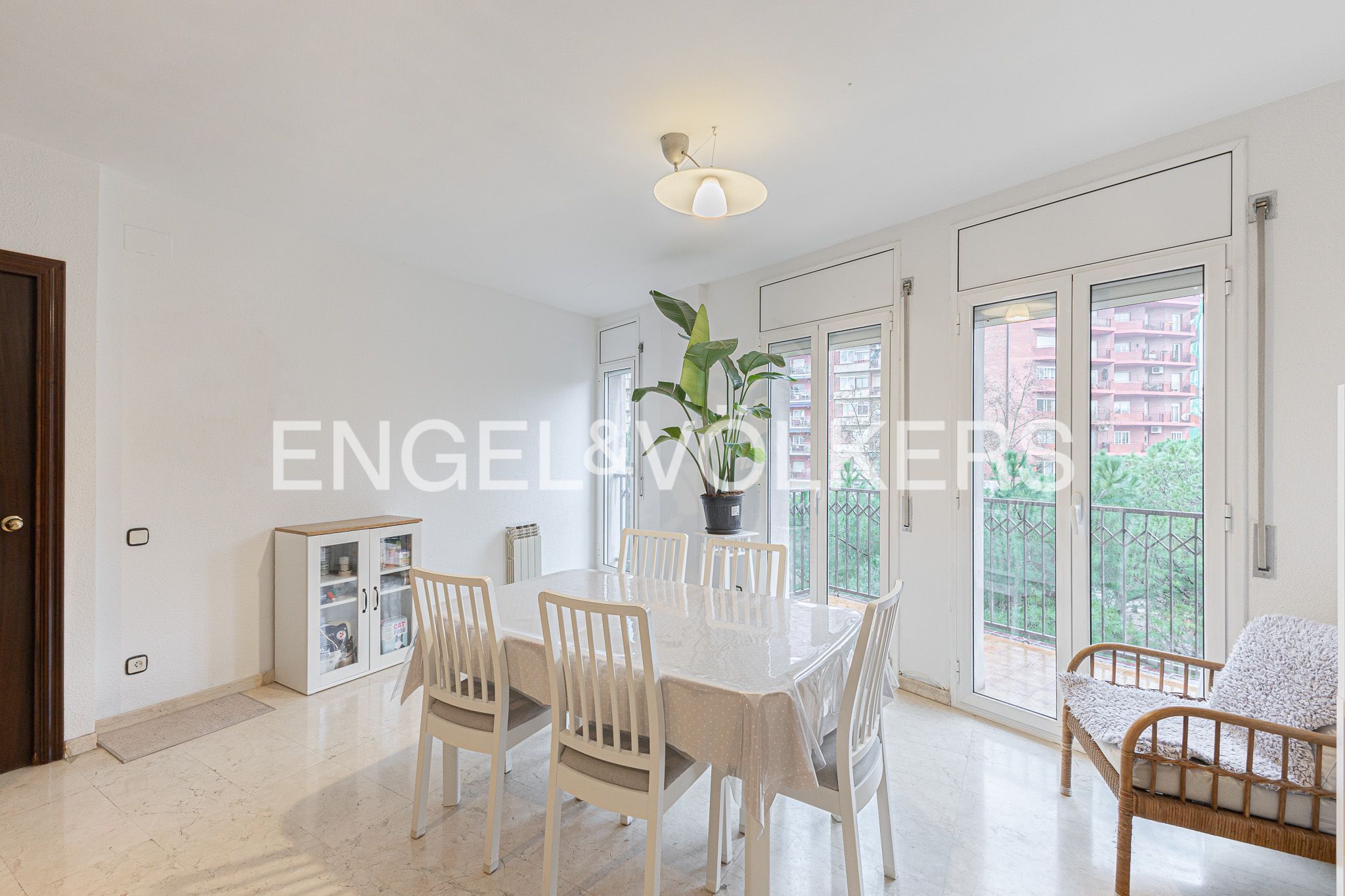 Dining room of Flat for sale in  Barcelona Capital  with Air Conditioner, Heating and Terrace