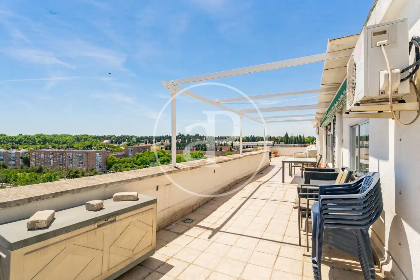 Terrace of Attic for sale in Madrid  with Air Conditioner, Heating and Private garden