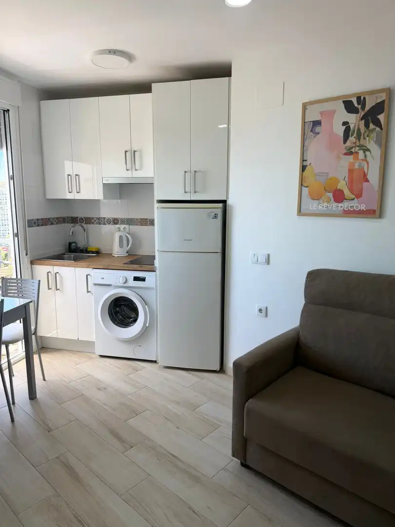 Kitchen of Study for rent in Benalmádena  with Air Conditioner, Heating and Furnished