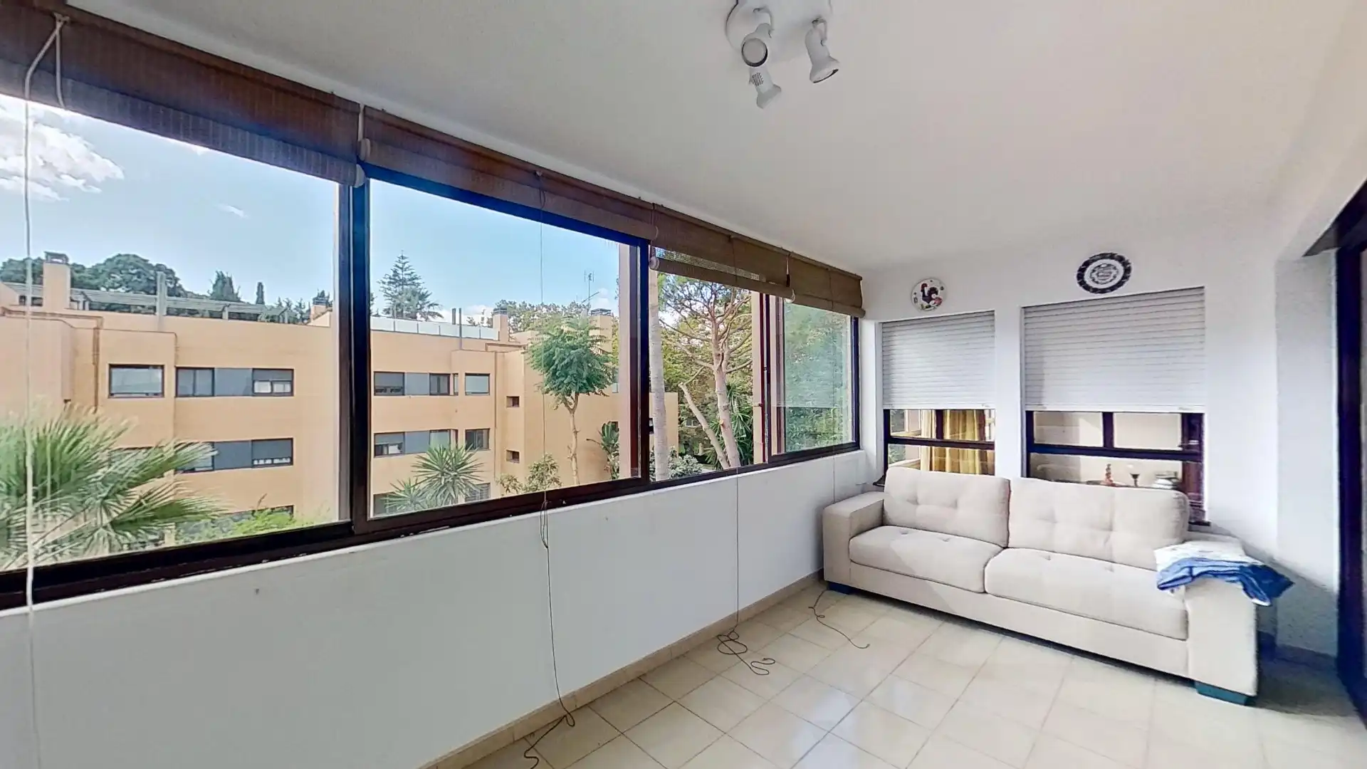 Sala de estar de Piso en venta en Málaga con Aire acondicionado, Trastero y Amueblado