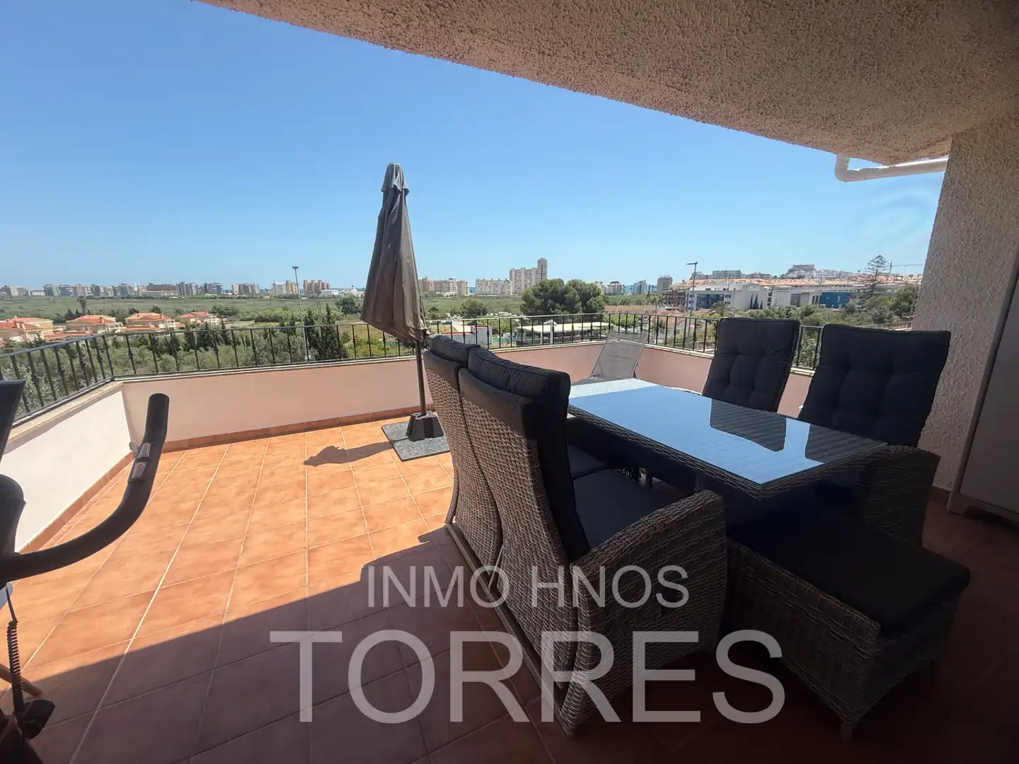 Terrassa de Casa o xalet en venda en Peñíscola / Peníscola amb Aire condicionat, Jardí privat i Terrassa