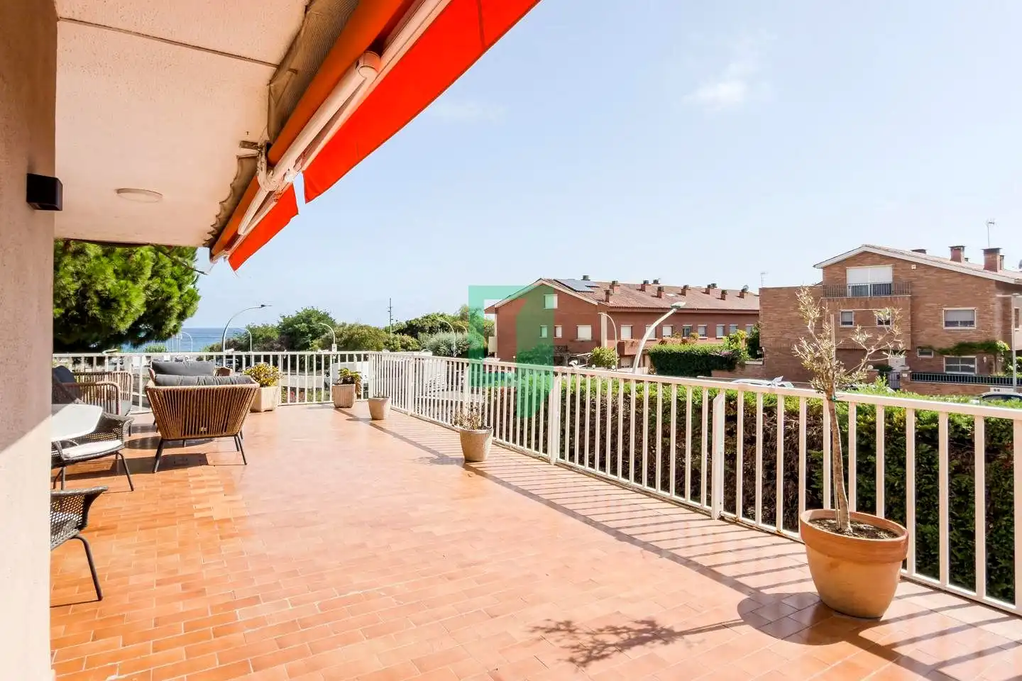 Terrace of Flat for sale in Vilassar de Mar  with Air Conditioner, Heating and Terrace