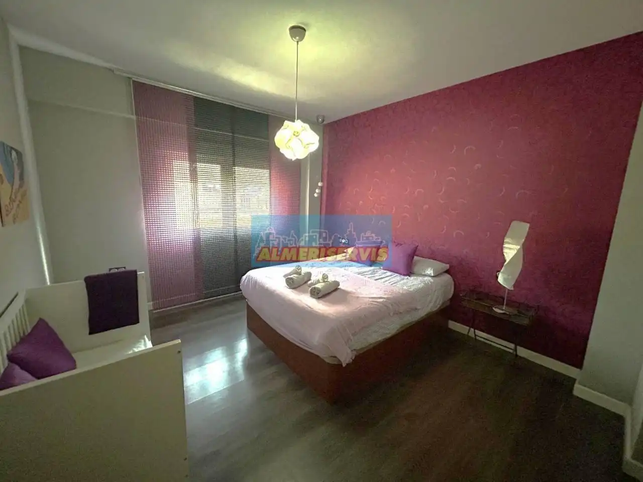 Schlafzimmer von Wohnungen zum Verkauf in Berja mit Klimaanlage, Terrasse und Möbliert