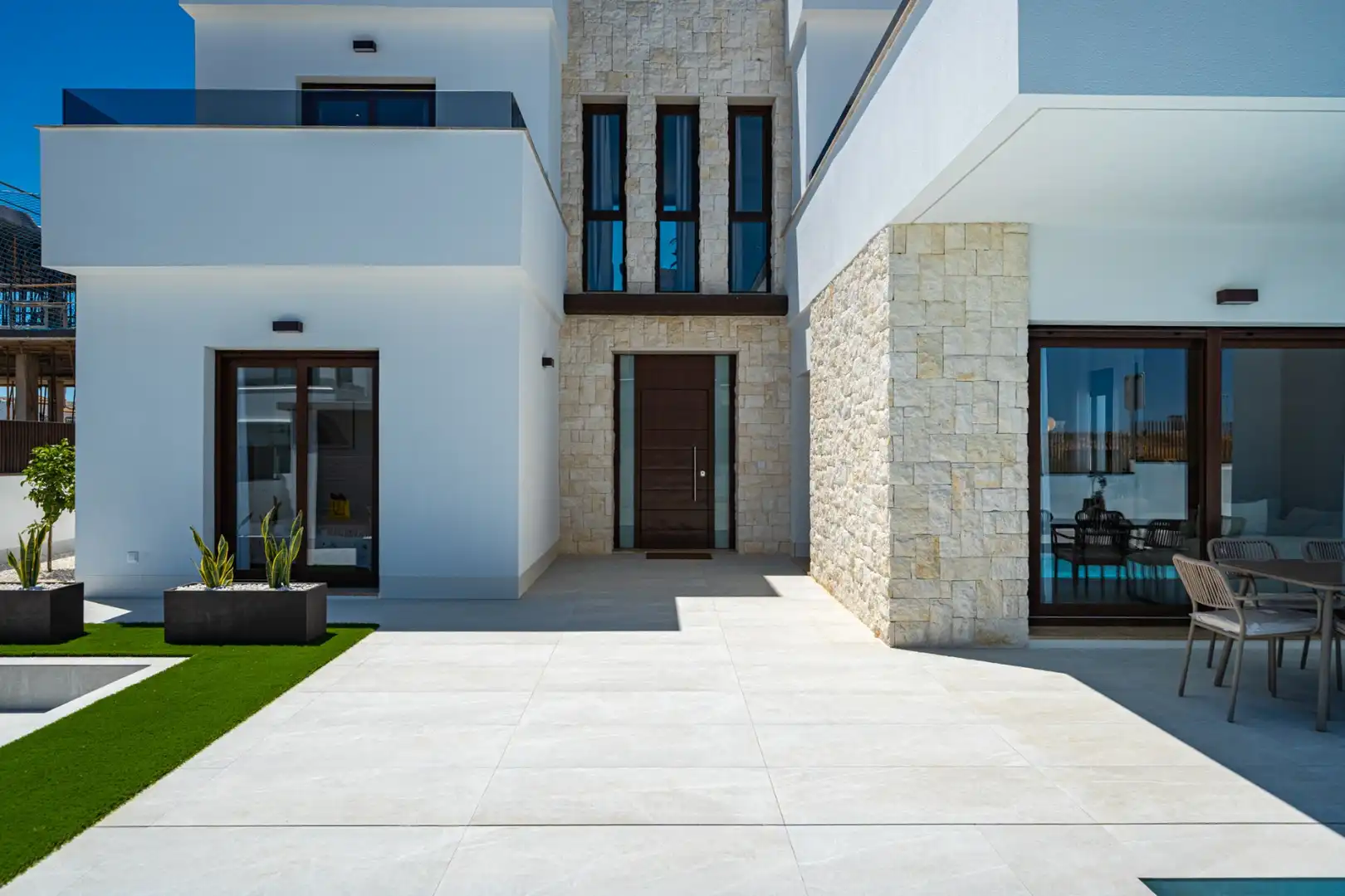 Terrassa de Casa o xalet en venda en Orihuela amb Calefacció, Jardí privat i Terrassa