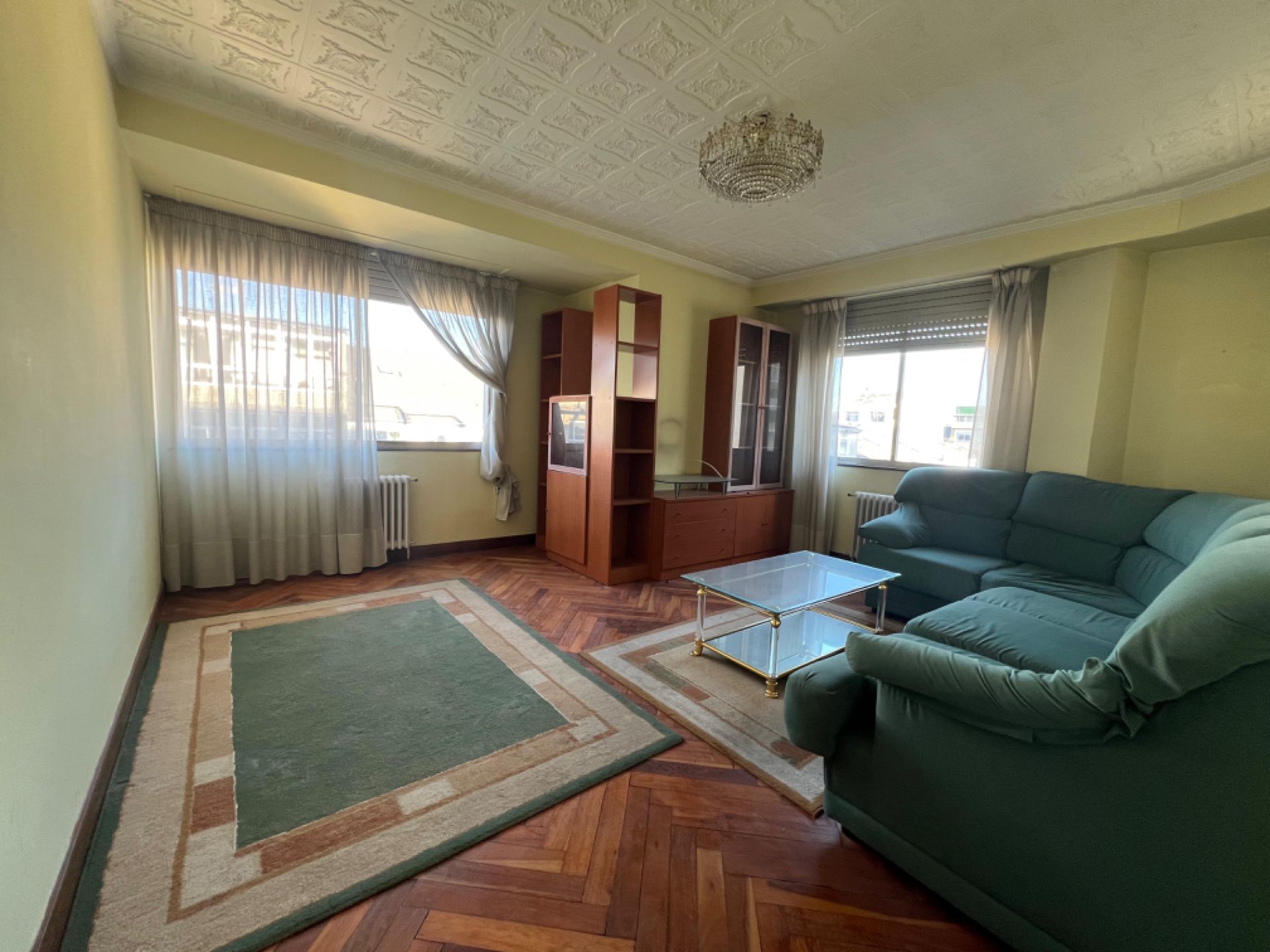 Living room of Flat for sale in Lugo Capital  with Terrace, Storage room and Balcony