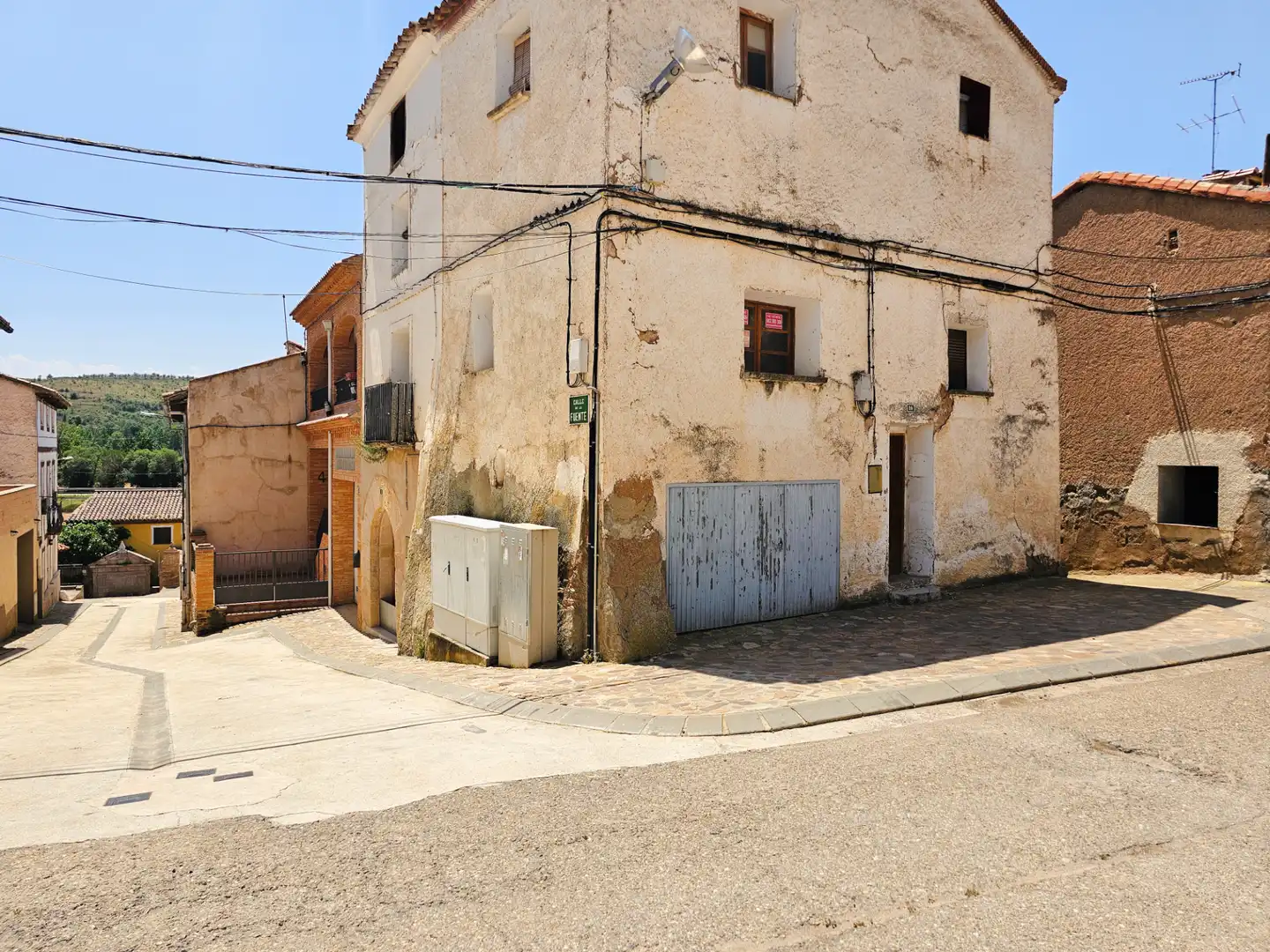Vista exterior de Casa o xalet en venda en Manchones amb Balcó