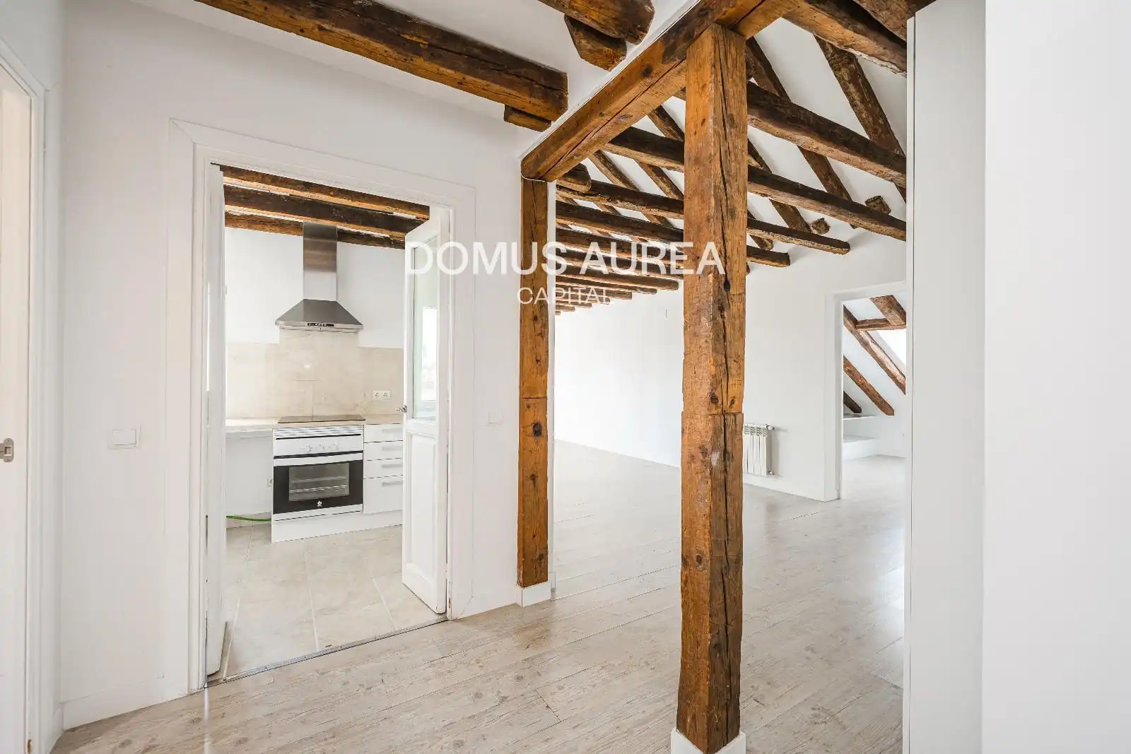 Habitación de Ático de alquiler en Madrid con Aire acondicionado, Calefacción y Parquet