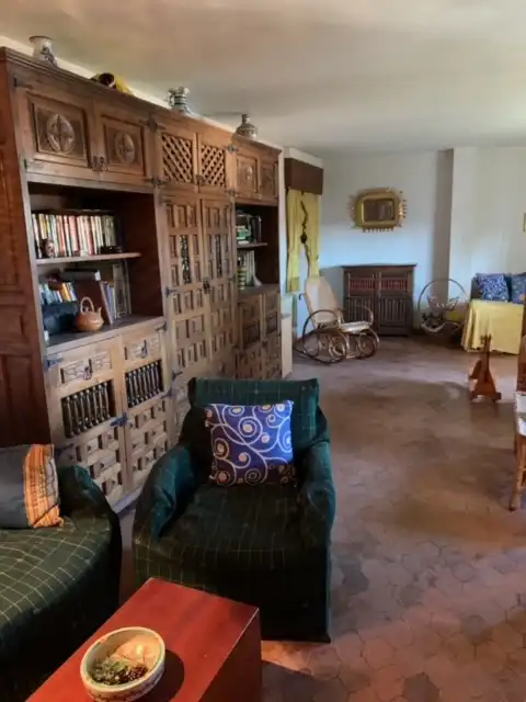 Sala de estar de Casa o chalet en venta en La Adrada  con Calefacción, Jardín privado y Trastero