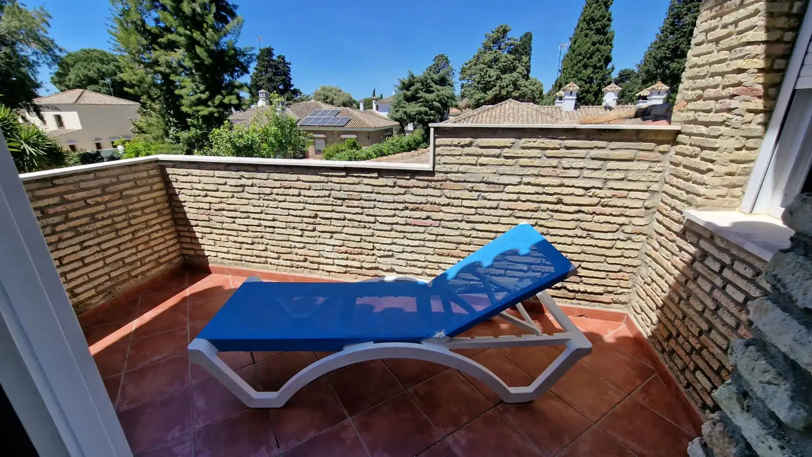 Terrace of Detached homes for sale in El Puerto de Santa María  with Air Conditioner, Private garden and Storage room