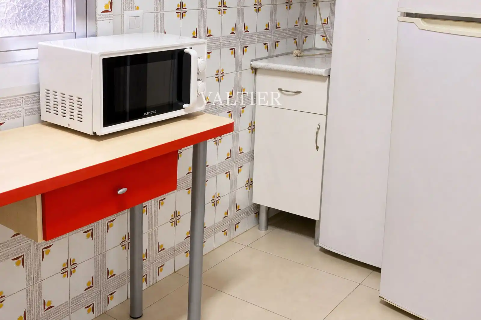 Kitchen of Flat for rent in Madrid  with Air Conditioner, Storage room and Furnished