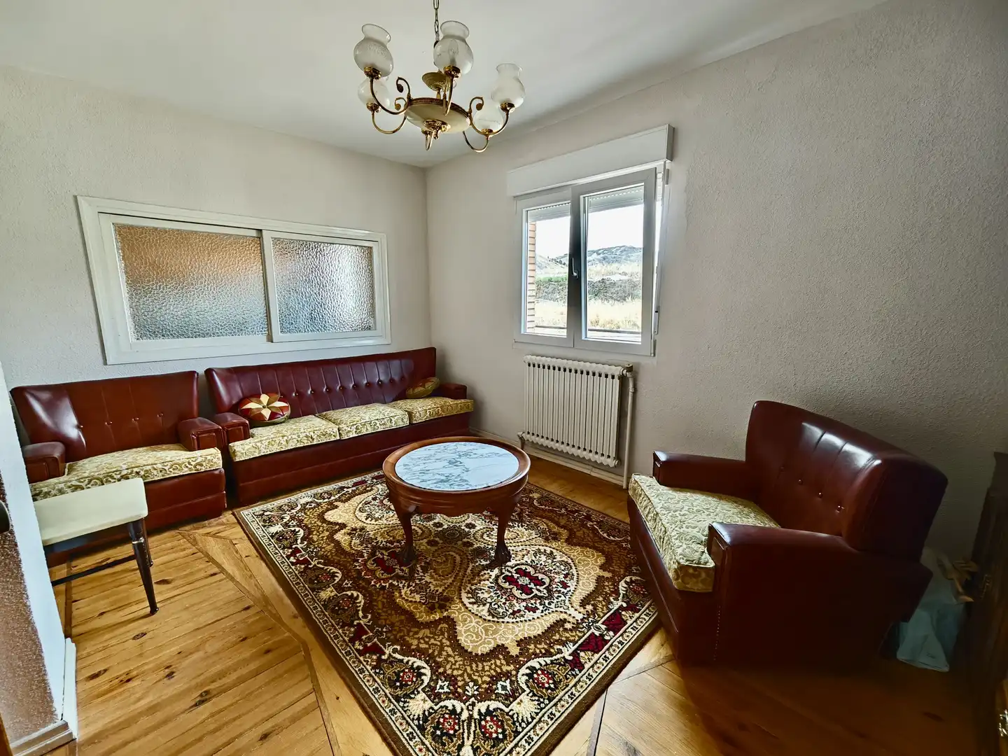 Living room of Houses for sale in Alar del Rey  with Heating, Terrace and Storage room