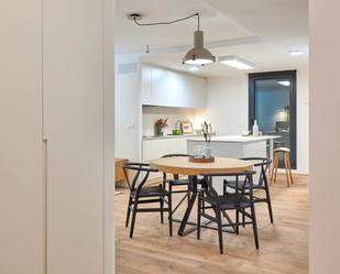 Dining room of Flat for sale in Vigo   with Heating, Parquet flooring and Terrace