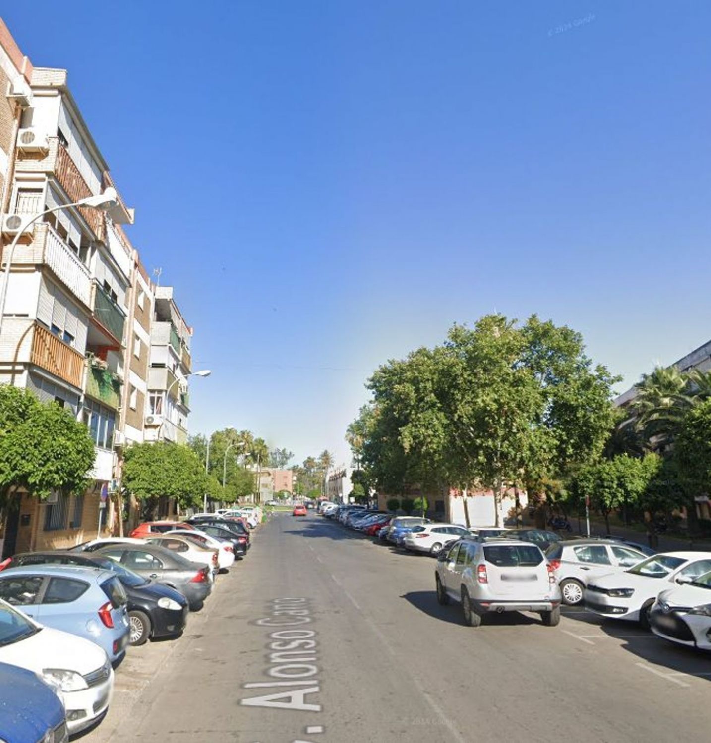 Vista exterior de Piso en venta en Dos Hermanas