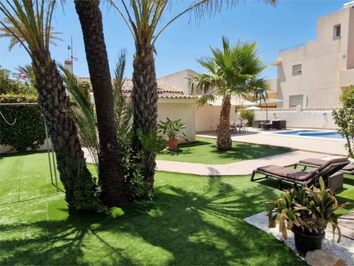 Jardí de Casa o xalet en venda en La Manga del Mar Menor amb Aire condicionat, Jardí privat i Piscina