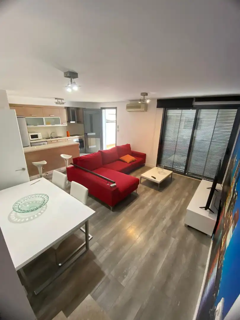 Living room of Detached homes for sale in Roda de Berà  with Air Conditioner, Parquet flooring and Terrace