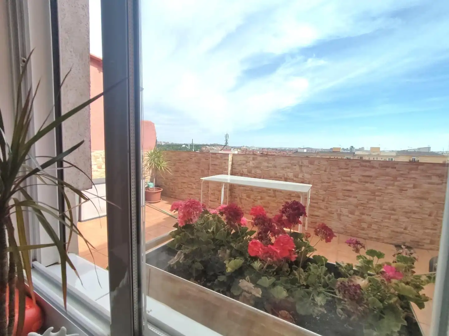 Balcony of Attic for rent in Madrid  with Air Conditioner, Heating and Terrace