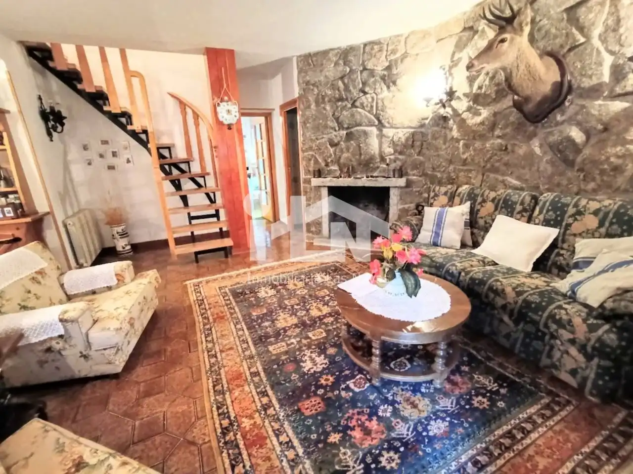 Sala de estar de Casa o chalet en venta en Peguerinos con Calefacción, Jardín privado y Terraza