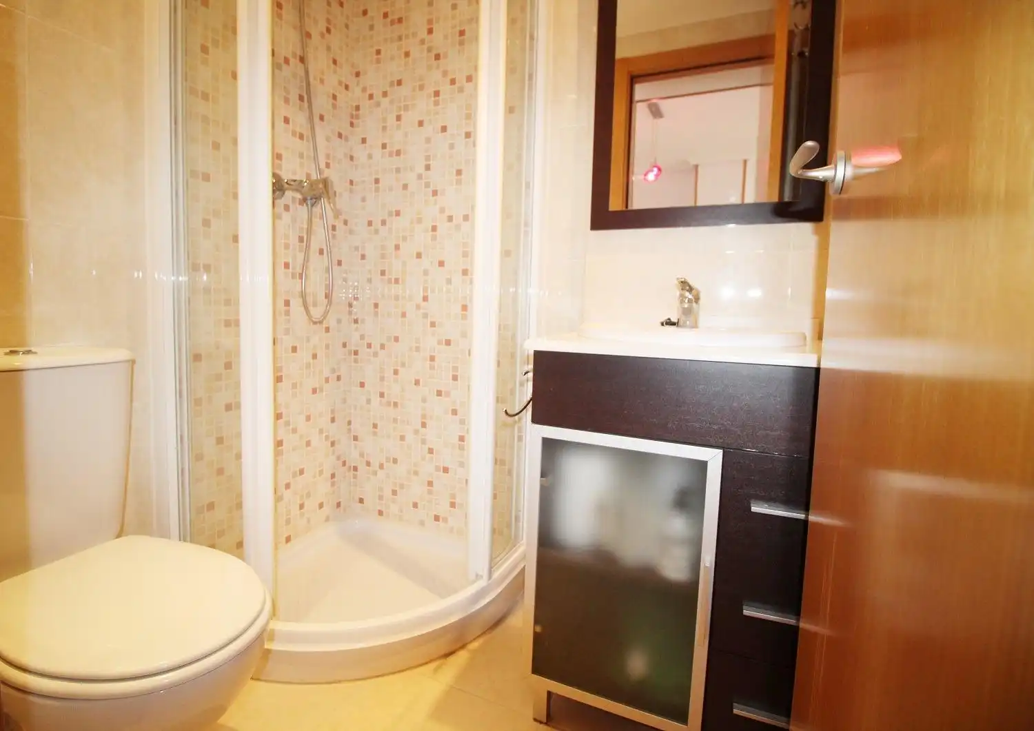 Baño de Apartamento en venta en Oropesa del Mar / Orpesa con Aire acondicionado, Jardín privado y Terraza