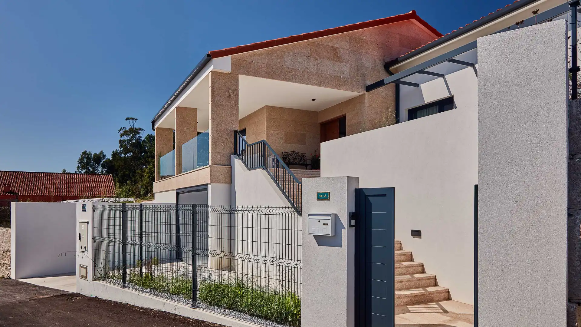 Exterior view of Houses for sale in Sanxenxo  with Heating, Terrace and Oven
