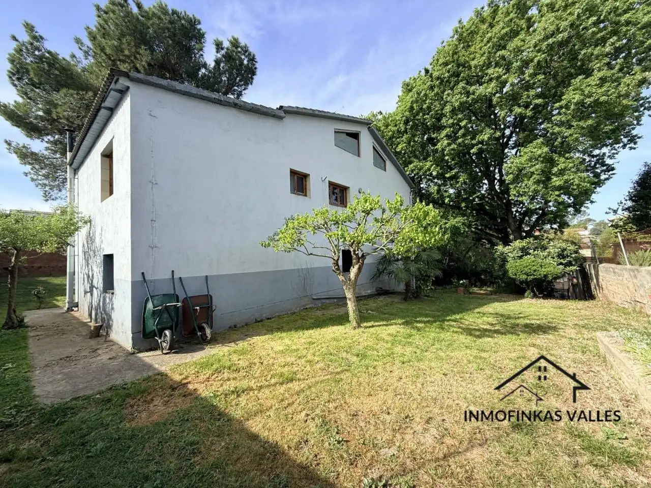 Vista exterior de Casa o chalet en venta en Lliçà d'Amunt con Calefacción, Jardín privado y Terraza