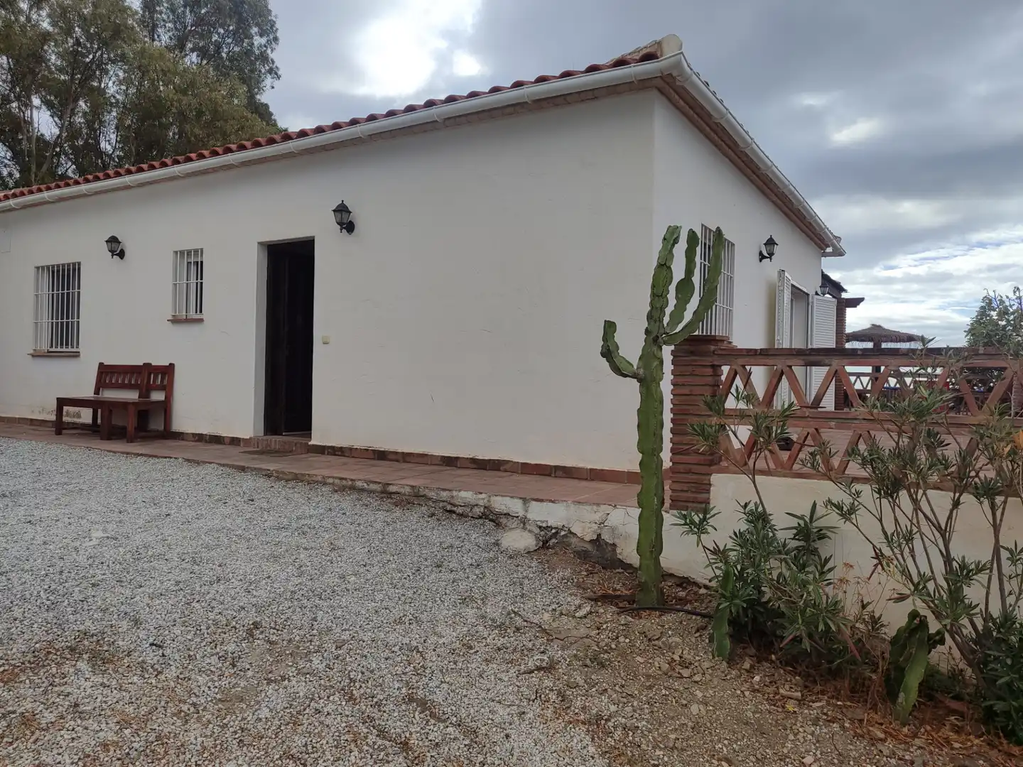 Vista exterior de Finca rústica en venta en Vélez-Málaga con Jardín privado, Terraza y Piscina