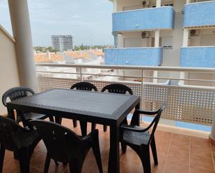 Terrassa de Apartament de lloguer en Moncofa amb Terrassa, Moblat i Forn