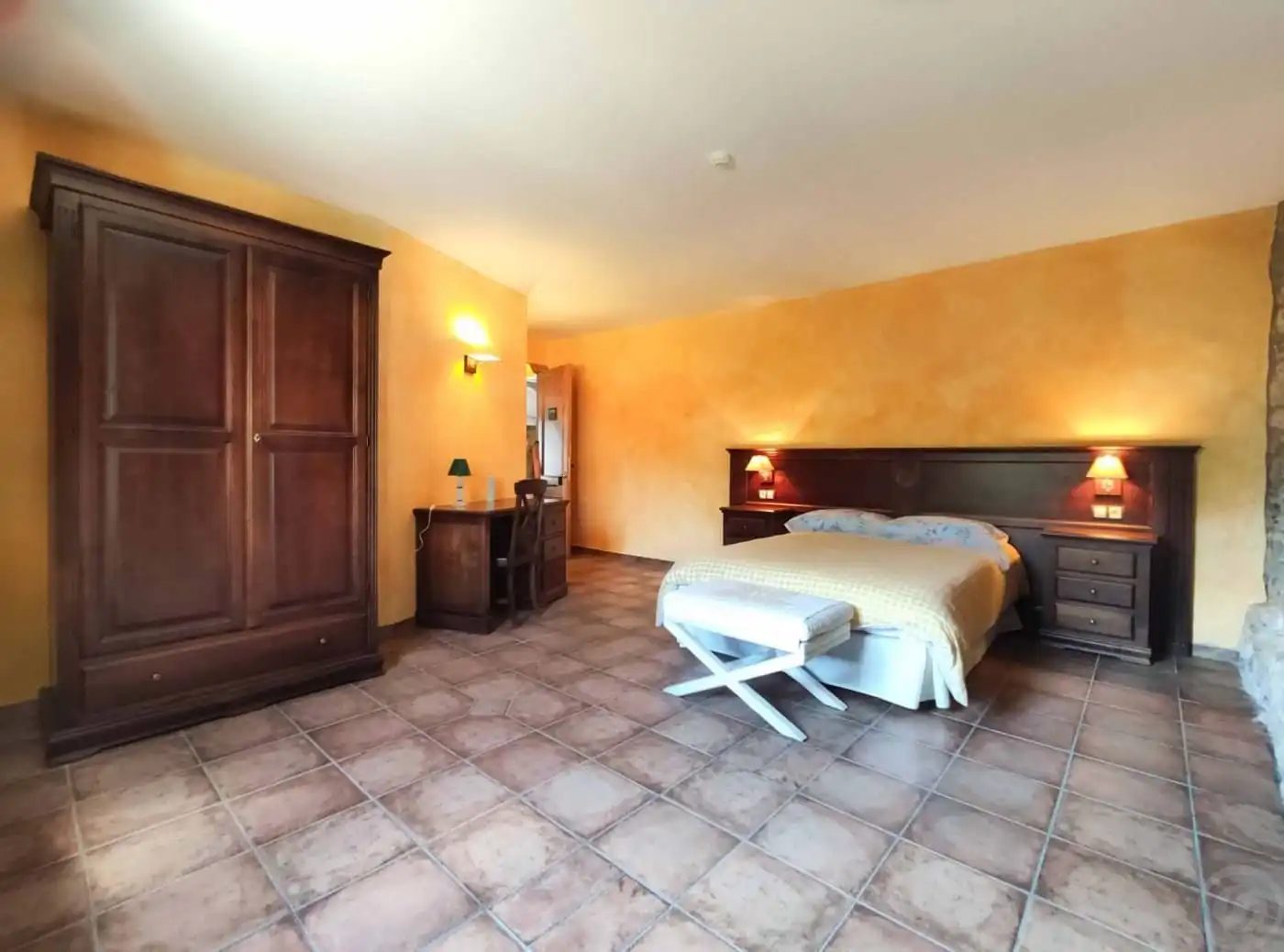 Bedroom of Houses for sale in La Vall de Bianya  with Heating, Terrace and Storage room