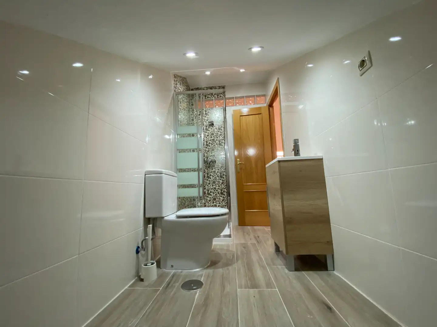 Baño de Casa adosada en venta en Navalcarnero con Aire acondicionado, Calefacción y Jardín privado