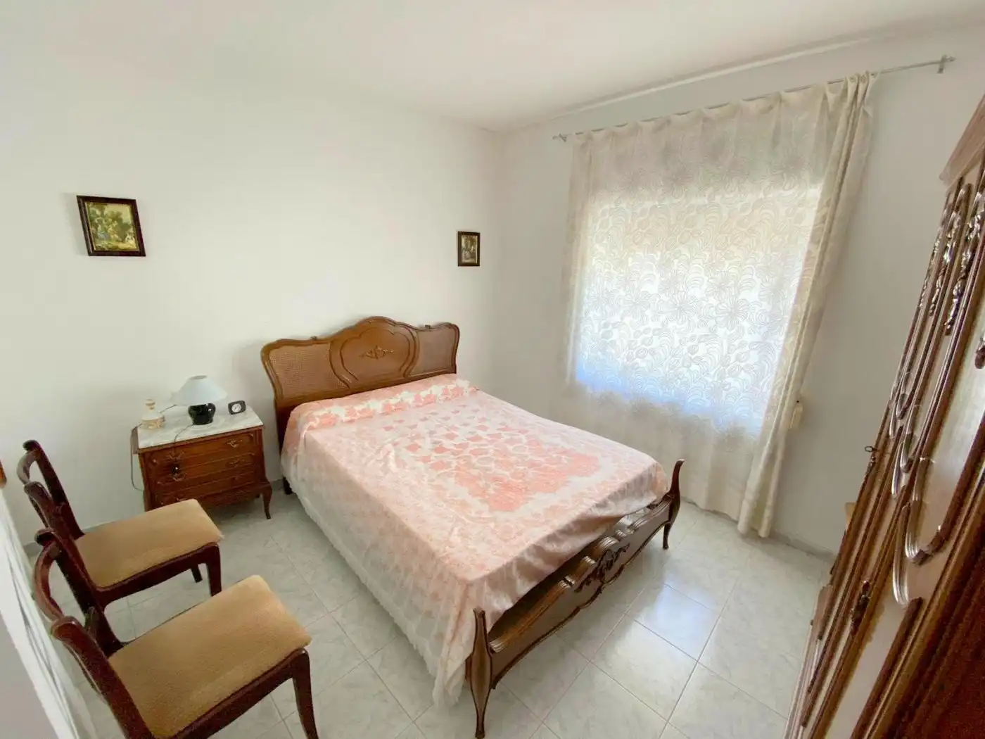 Bedroom of Houses for sale in La Font de la Figuera  with Heating, Terrace and Storage room