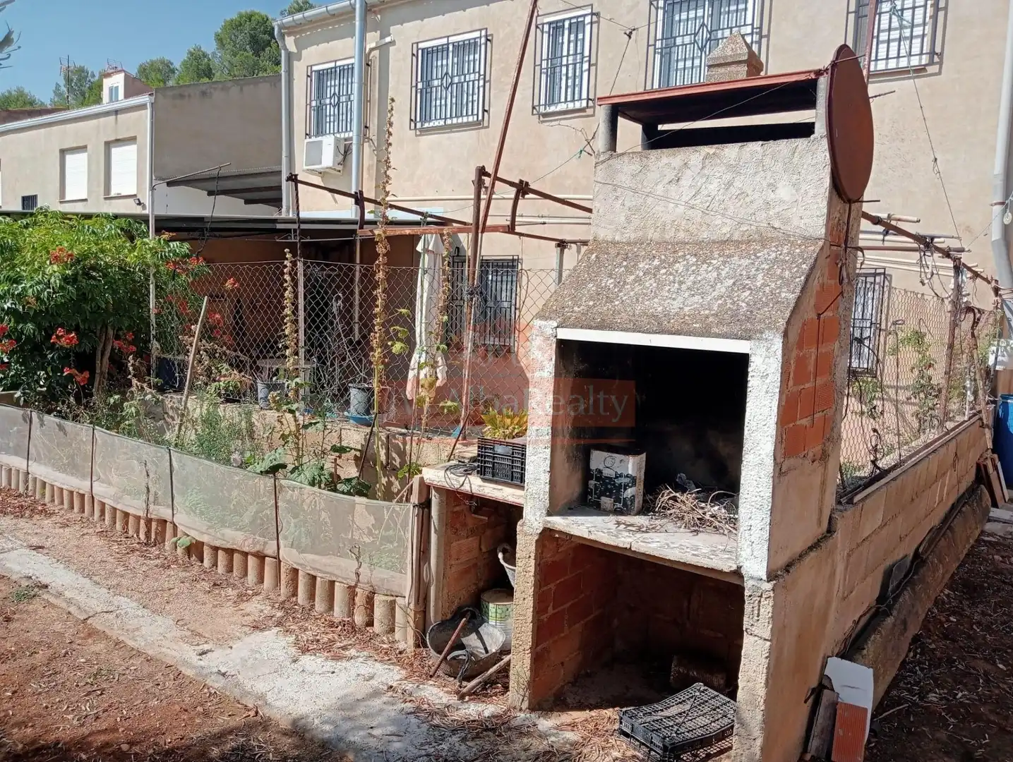 Jardí de Casa o xalet en venda en Pozohondo amb Aire condicionat i Jardí privat