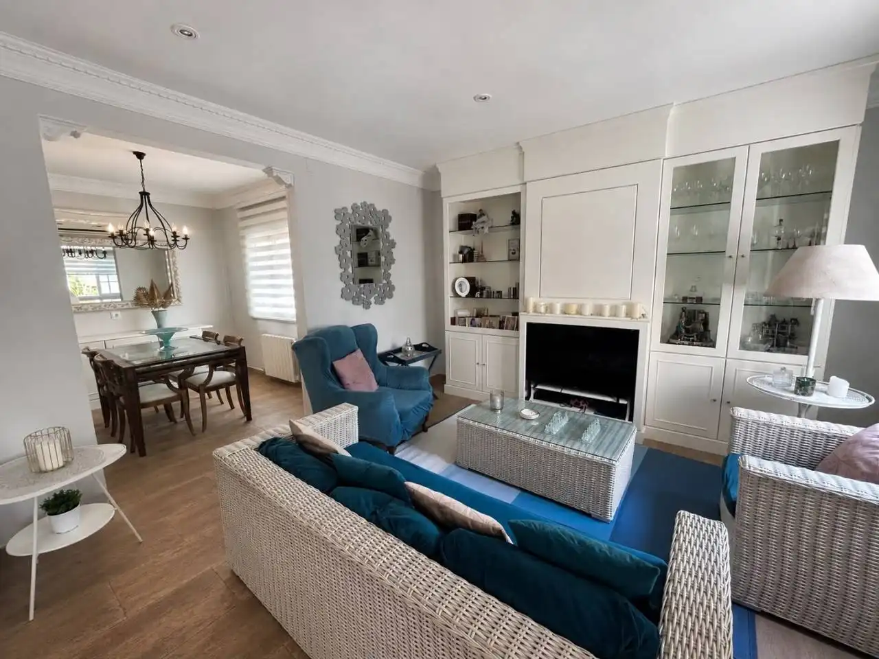 Sala de estar de Casa o chalet en venta en Cubelles con Aire acondicionado, Calefacción y Jardín privado